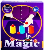 Set truc magie pentru copii, trei bile in gaura