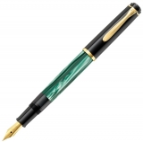 Stilou Classic M200 Pelikan B verde marmorat