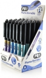 Stilouri cu cerneala termosensibila, Office Box, albastru, 24 buc/display