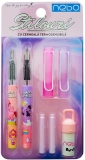 Stilouri cu cerneala termosensibila + rezerve, 2 buc/blister, unicorn, Nebo