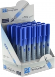 Stilouri Stylographic, unica folosinta, cerneala albastru, Office Box, 24 buc/display