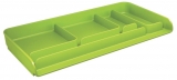 Suport plastic, pentru accesorii birou, verde, My Desk, Arda