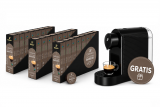 Pachet 24 cutii capsule Tchibo Cafissimo Barista Caffee Crema si espressor Tchibo Pure Plus cadou
