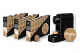 Pachet 24 cutii capsule Tchibo Cafissimo Decaffeinated Caffee Crema si espressor Tchibo Pure Plus cadou