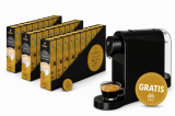 Pachet 24 cutii capsule Tchibo Cafissimo Fine Aroma si espressor Tchibo Pure Plus cadou