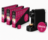 Pachet 24 cutii capsule Tchibo Cafissimo Crema Wake Up Coffee XL si espressor Tchibo Pure Plus cadou
