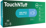 Manusi TouchNTuff 92-665 Ansell, 100 bucati/cutie, albastru deschis