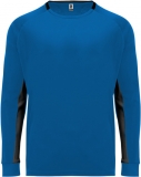 Tricou copii, cu maneca lunga, Porto, albastru-negru, Roly