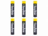 Vopsele speciale Easyline Edge, 6 buc, galben
