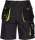 Pantaloni scurti de lucru Kastor Stenso, gri/negru/verde