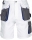 Pantaloni scurti de lucru Kastor Stenso, alb