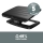 Suport picioare culoare negru Hana Nero Fellowes