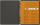 Agenda Oxford International Meeting Book, A5+, 80 file, coperta PP, file pre-perforate, 3 clape pe coperta, gri, patratele