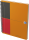 Agenda Oxford International Organiser NoteBook, A5+, 80 file, coperta PEFC, file micro-perforate, portocaliu, dictando