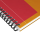 Agenda Oxford International Organiser NoteBook, A5+, 80 file, coperta PEFC, file micro-perforate, portocaliu, dictando