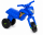 Tricicleta Super Cross fara Pedale, diverse culori, Burak Toys