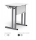 Banca scolara picior dublu DP H70