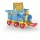 Jucarie Locomotiva cu telecomanda si set prim ajutor 