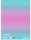 Caiet A4 Pelikan, 80 file, Color Edition, cu spira, patratele, roz/menta