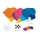 Set creatie perna pentru copii Dream Kids, 3 jucarii/set 