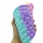 Jucarie senzoriala antistres Pop it Now and Flip it, Push Bubble, 30 cm, XXL, model Delfin Dublu multicolor 