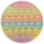 Jucarie senzoriala antistres Pop it Now and Flip it, 12 cm, model Cerc Fosforescent multicolor 