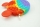Jucarie senzoriala antistres Pop it Now and Flip it, 17 cm, model Geanta multicolora