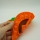 Jucarie senzoriala antistres Pop it Now, 20 cm, model Dovleac Halloween