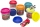Set borcanase cu plastilina 114 gr Cars 6 buc/set As Toys