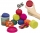 Set borcanase cu plastilina 114 gr Cars 6 buc/set As Toys