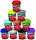 Set borcanase cu plastilina 56 gr. in cutie Cars 10 buc/set As Toys