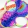 Geanta Pop it Now and Flip it, 33 x 30 cm, model multicolora