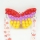 Geanta de Umar Pop it Now, 19 x 14 cm, model Fluture multicolor