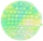 Geanta Pop it Now, 18 cm, model Floarea Soarelui verde