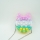Mini geanta Pop it Now, 6 cm, model Ren macarons