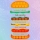 Jucarie antistres senzoriala Pop it Now, 14 cm, model Hamburger