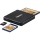 Cititor de carduri SD/microSD, Compact Flash Tip I, negru, Hama 