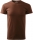 Tricou cu gat rotund,160 g/m2, pentru barbati, ciocolatiu, Malfini