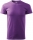 Tricou cu gat rotund, pentru barbati, violet, Malfini