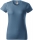 Tricou cu gat rotund, pentru dame, denim, Malfini