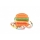 Geanta de Umar Pop it Now, 14 cm, model Hamburger