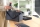 Geanta Leitz, material textil compacta cu capac, gri carbune