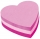 Notite adezive inima cub Post-It Fun Notes  70 mm x 70 mm 225 file/bloc 3M