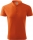 Tricou piqué polo, 200 g/m2, pentru barbati, portocaliu, Rock Safety 