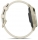 Ceas Garmin Lily 2 Active, display AMOLED, dimensiune afisaj 25,4 mm x 21,3 mm, rezolutie afisaj 240 x 201 pixeli, memorie 8GB, autonomie pana la 9 zile, rezistanta la apa pana la 5 ATM, greutate: 24,4g, ramă MLunar Glod şi curea Bone din silicon