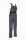 Pantalon cu pieptar, gri inchis / negru / rosu, Highline, Rock Safety 