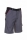 Pantaloni scurti, gri inchis / negru / rosu, Highline, Rock Safety 