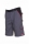 Pantaloni scurti, gri inchis / negru / rosu, Highline, Rock Safety 