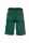 Pantaloni scurti, verde / negru / rosu, Highline, Rock Safety 
