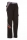 Pantaloni cu talie inalta, negru / portocaliu / gri, Visline, Rock Safety